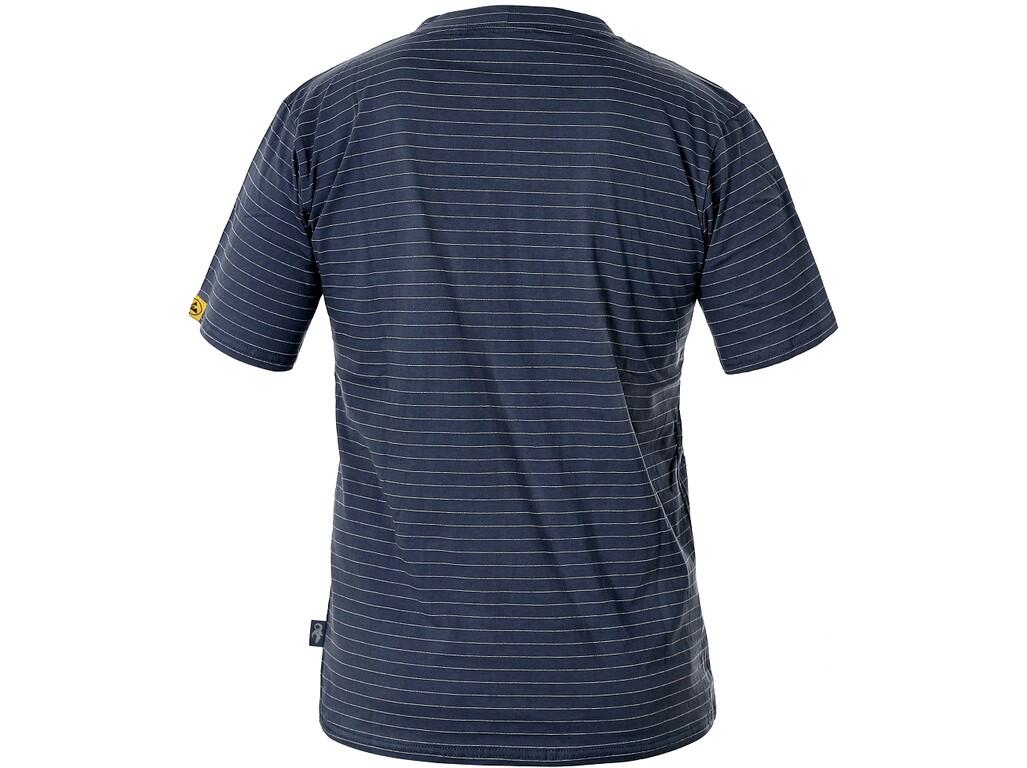 Tričko ESD CXS NOME, antistatické, tmavomodré